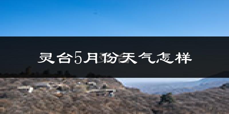 灵台县5月份天气如何?很热吗?