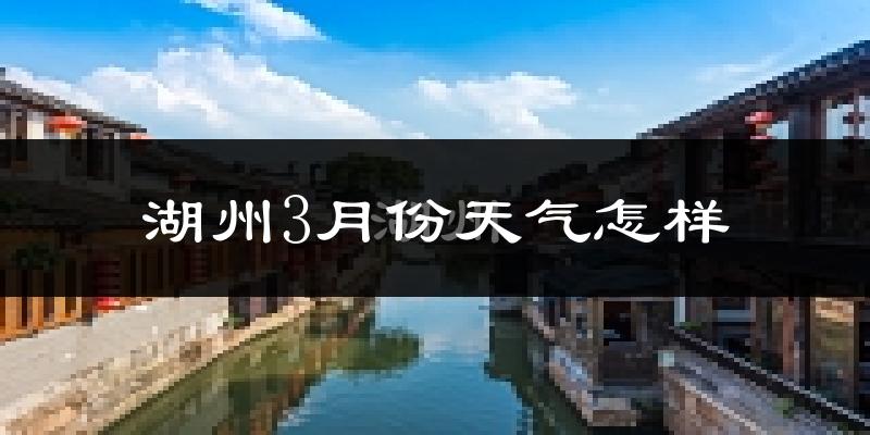 湖州市3月份天气如何?冷吗?