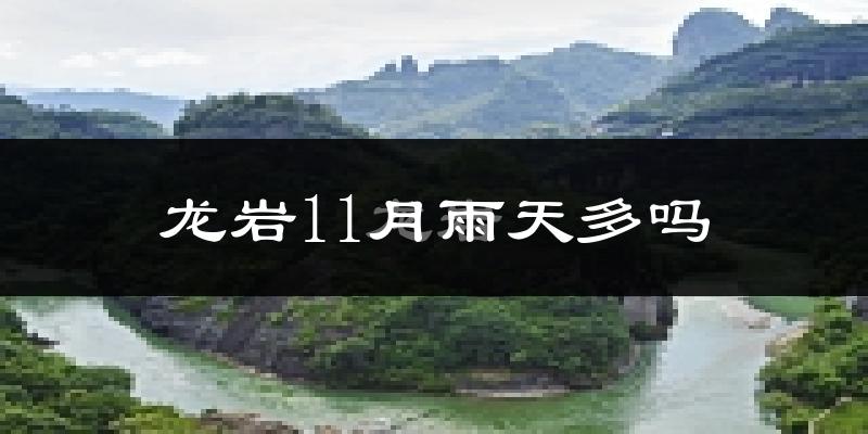 龙岩11月雨天多吗?