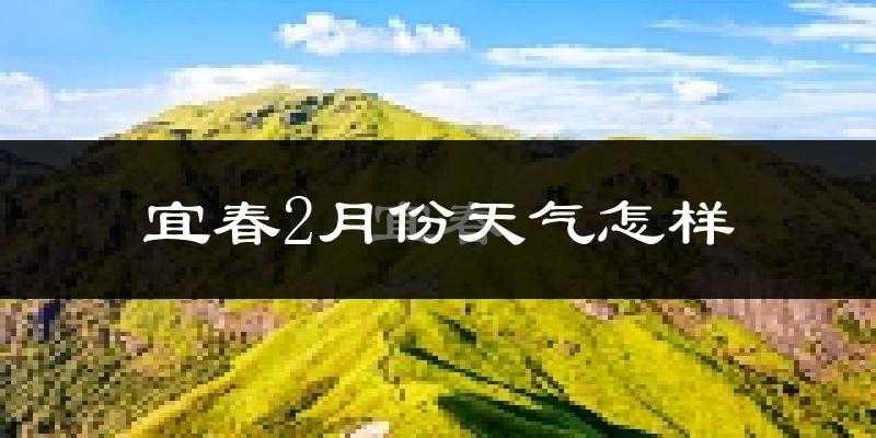 宜春市2月份天气如何?冷吗?过去两年天气数据分析